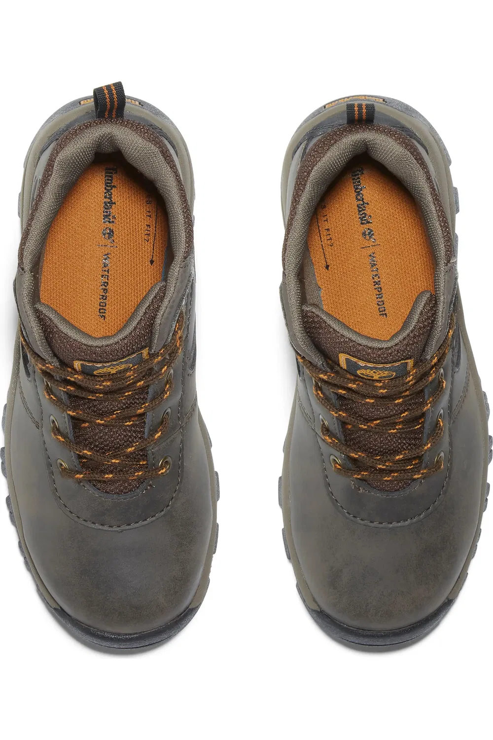 Детские ботинки водонепроницаемые Mt. Maddsen Timberland, темно-коричневый — фото 4