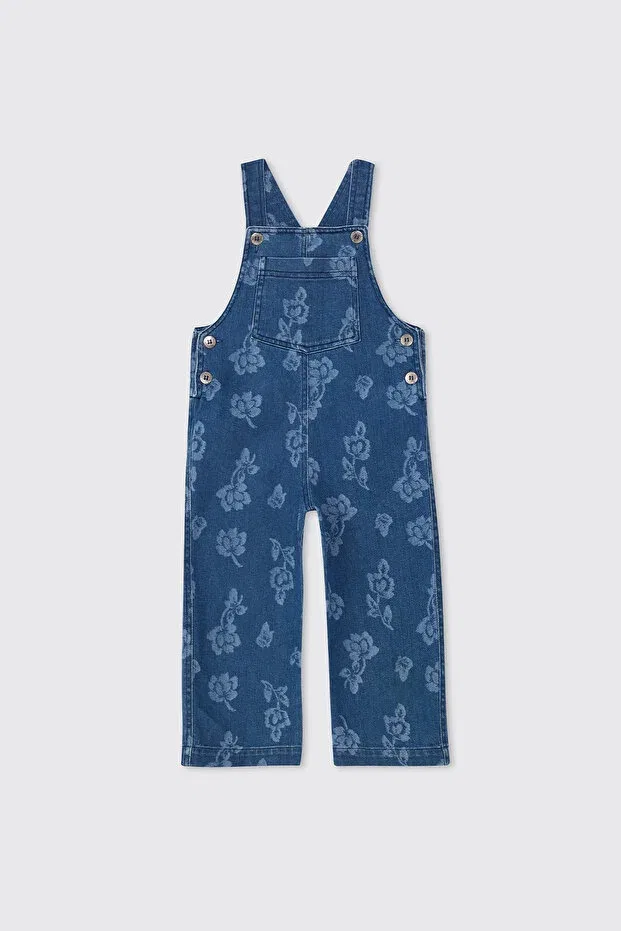 Детский комбинезон для девочек джинсовый Panço, Indigo