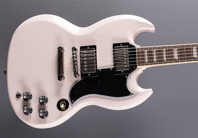 

Les Paul SG Standard 1961 года — выдержанный классический белый Epiphone Les Paul SG Standard -