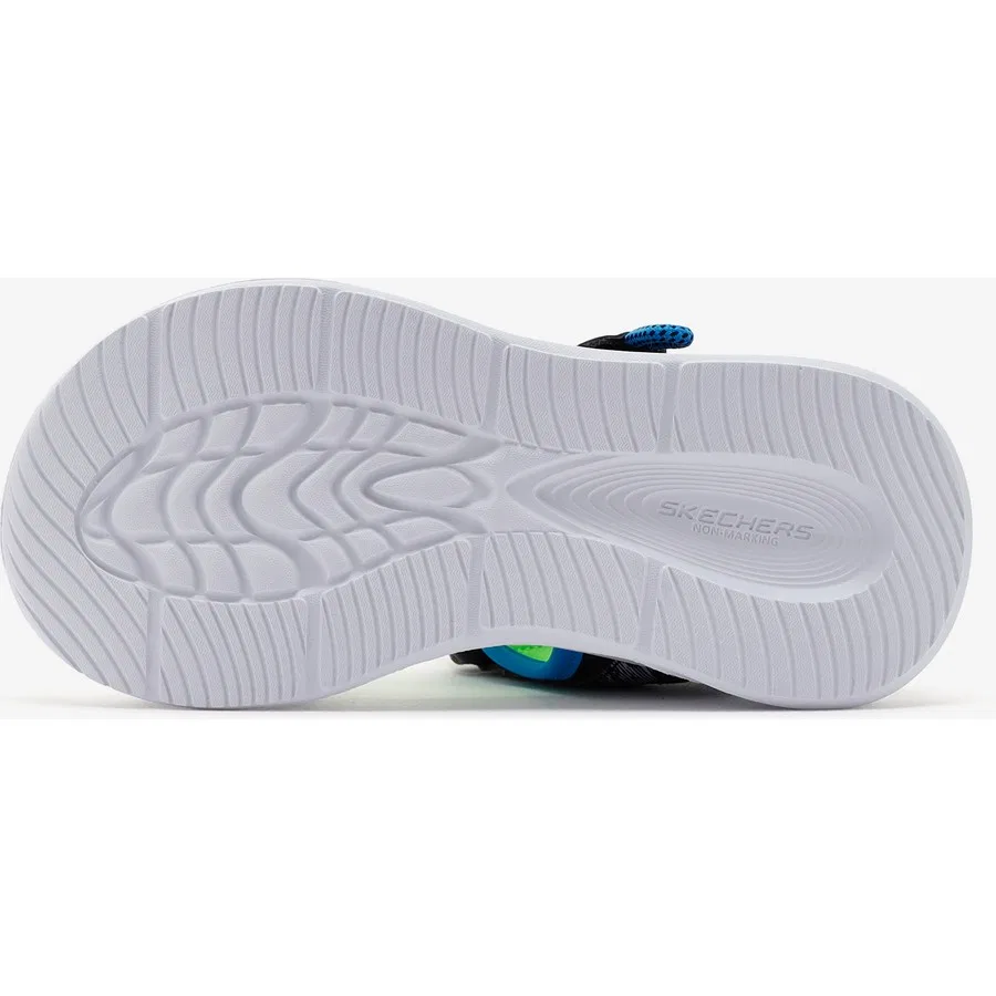 Сандалии с подсветкой Sola Glow Sandal - Aquatastic Skechers, Черный — фото 4