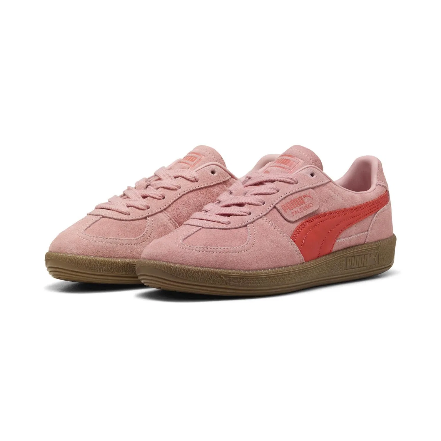 Детские кроссовки для мальчиков с кожаным верхом Palermo PUMA, Rosy Outlook