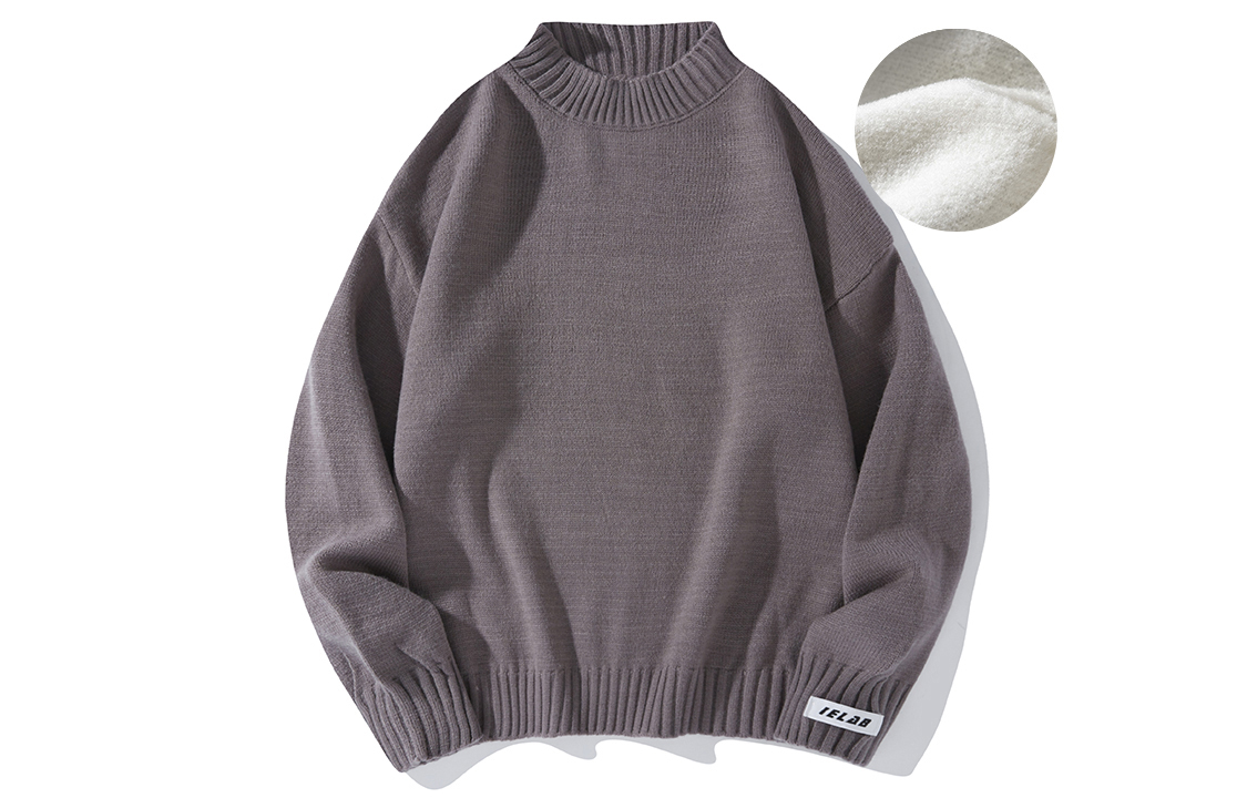 

Трикотажная одежда унисекс, воротник-стойка средней длины, без рукавов I.E, коричневый (fleece-lined)