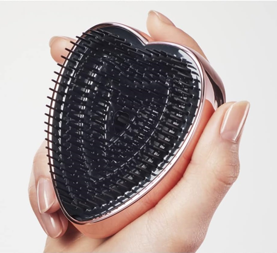 Расческа массажная ReFa Heart Brush Ray, silver — фото 4