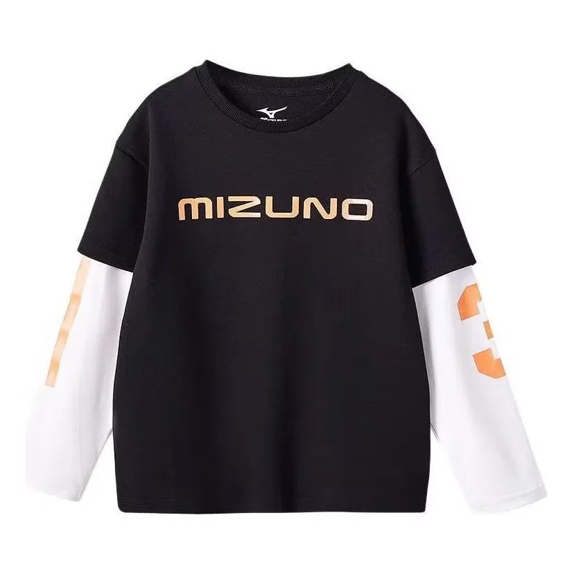 Свитшот с принтом Mizuno, черный