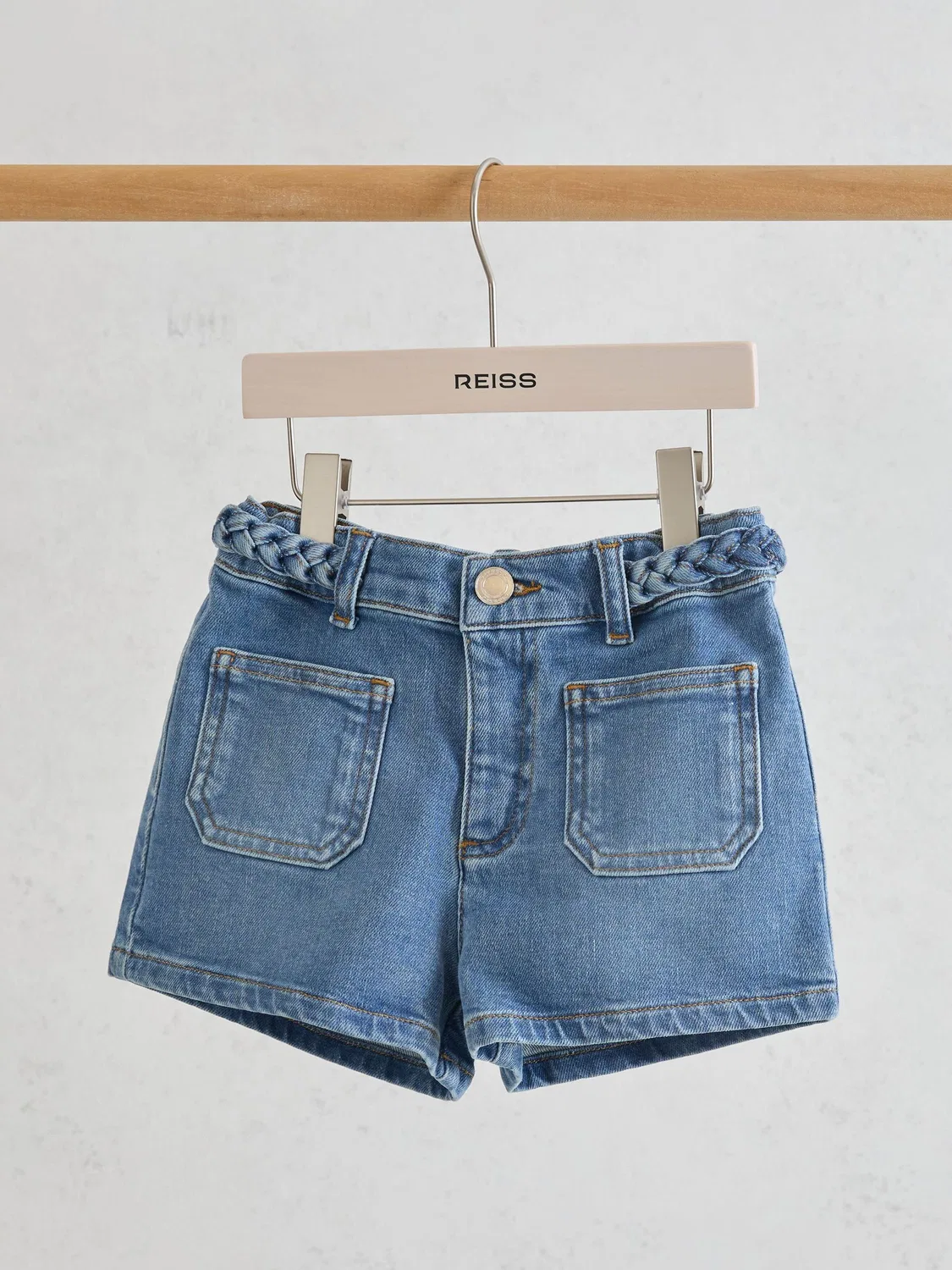 Шорты джинсовые Ariel Reiss, Denim Blue — фото 2