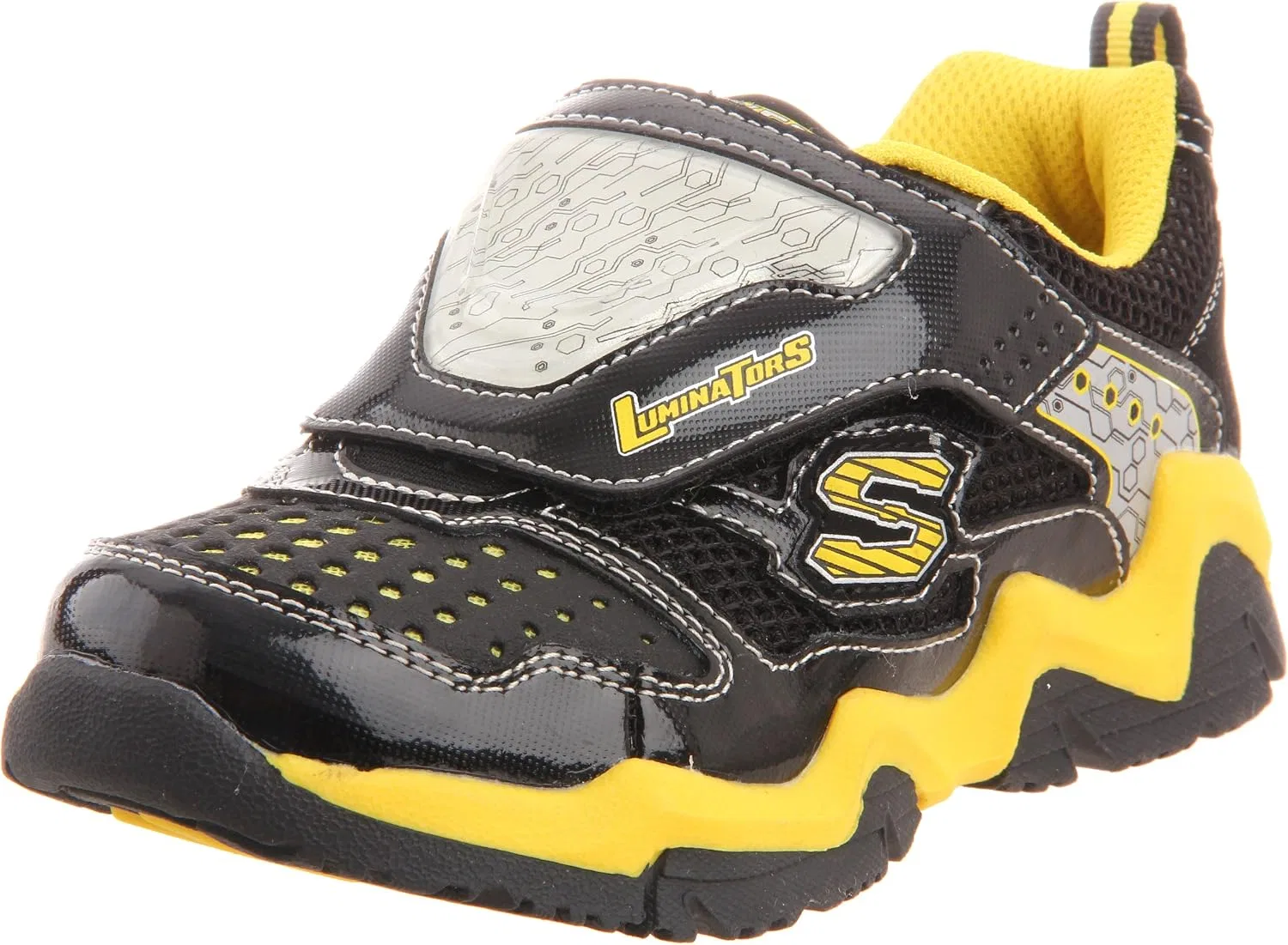 Детские кроссовки для мальчиков Luma-Wave Skechers, Black/Yellow