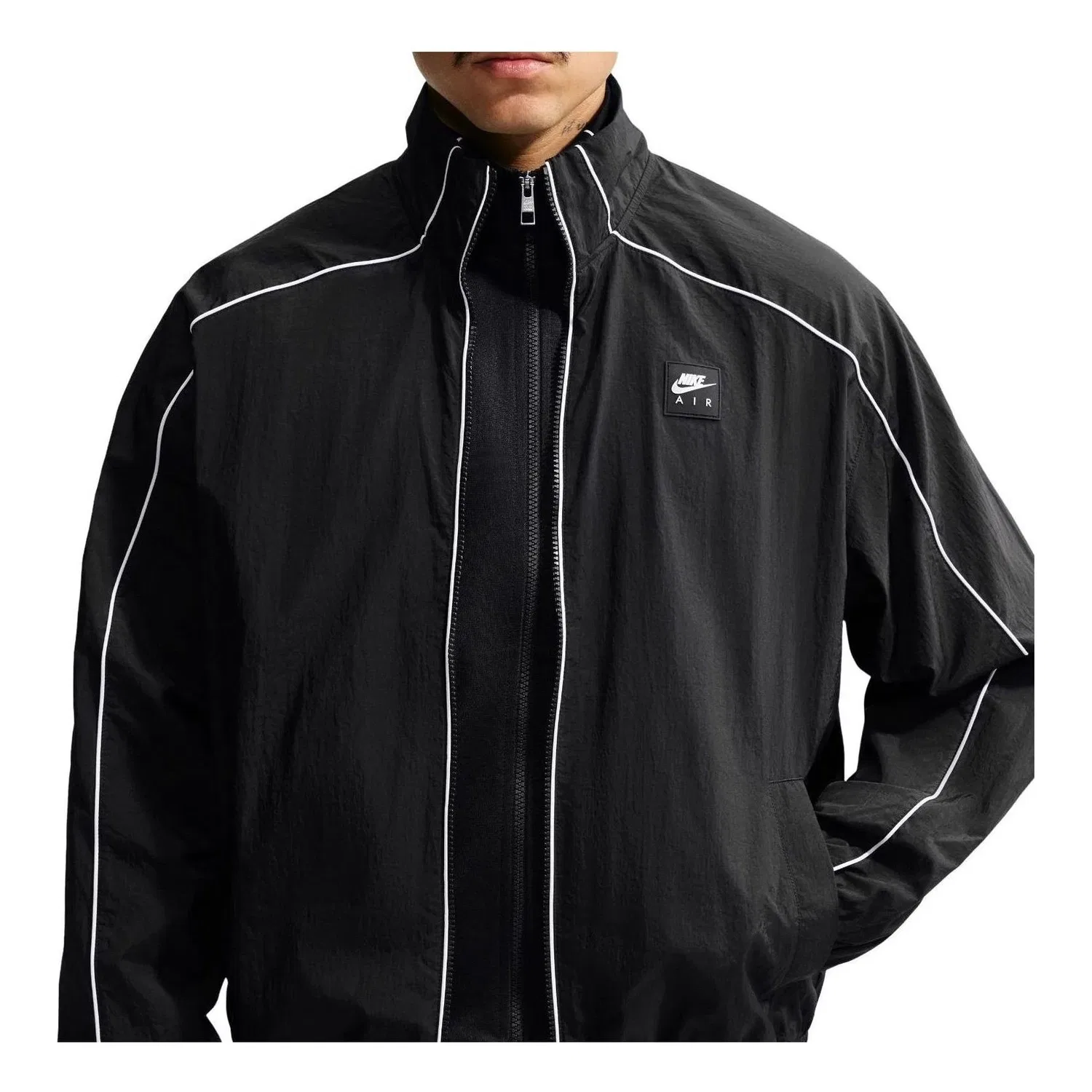 Мужская куртка Nike Air Woven Track Jacket, черный
