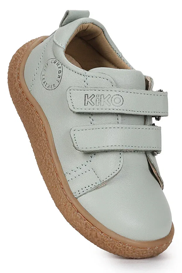 Детские кроссовки для мальчиков на плоской подошве Kiko Kids, Water Green