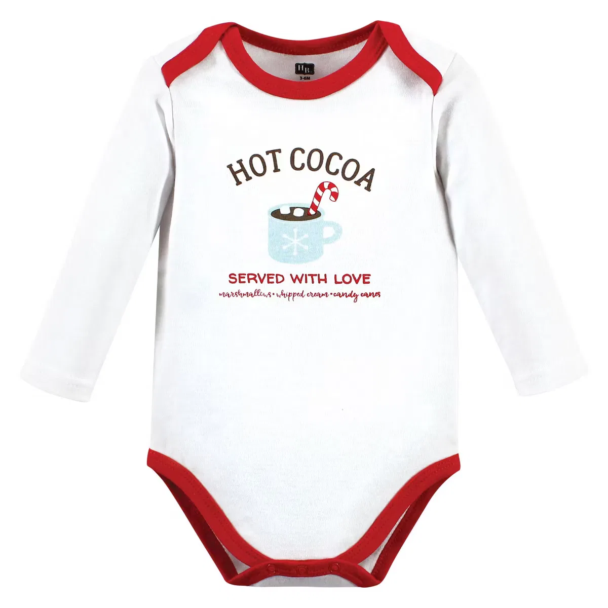Боди-комбинезон с длинным рукавом хлопковый Hudson Baby — фото 3