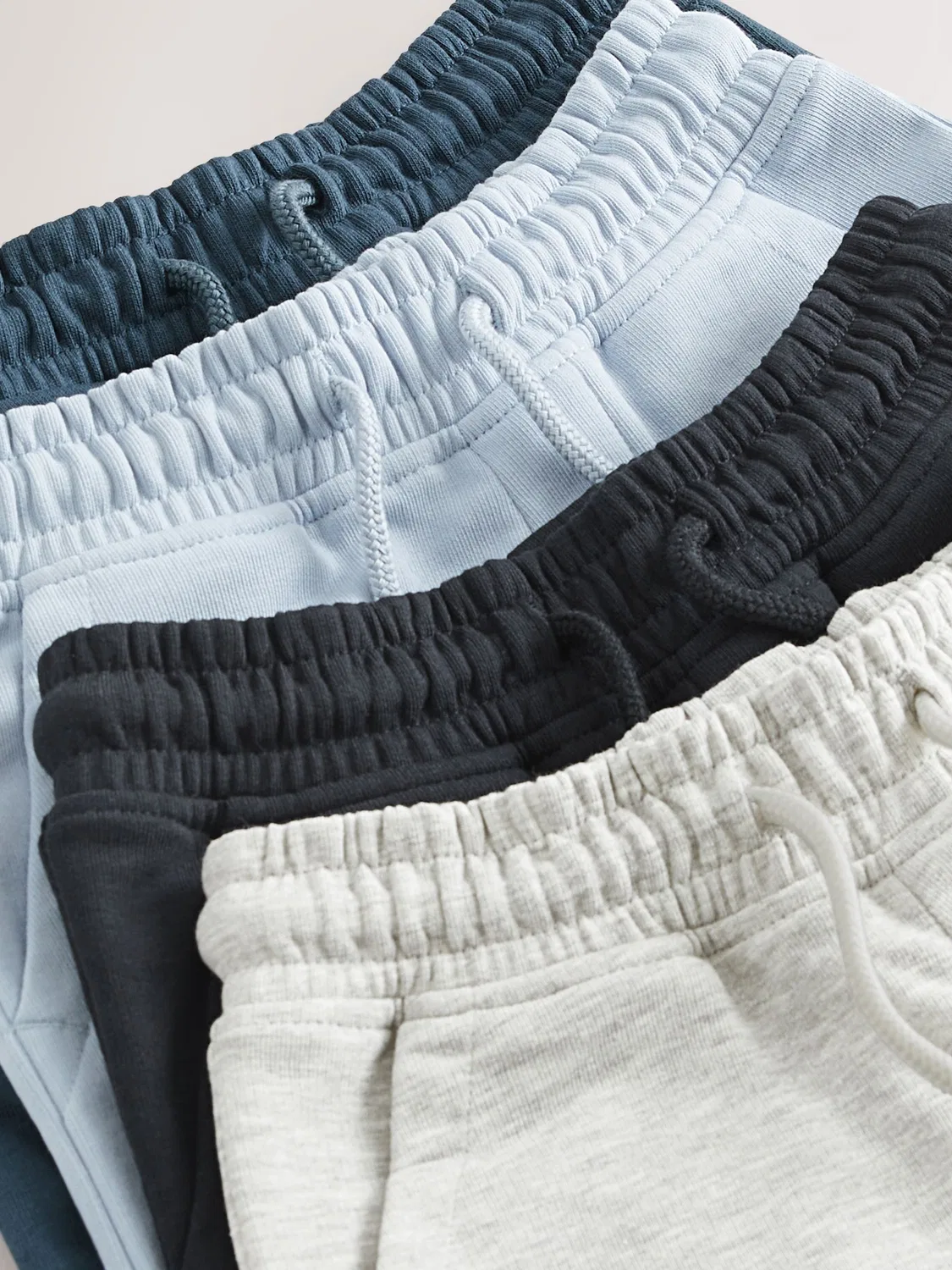 Шорты 4шт, Regular Fit, Basic Shorts Next, Синий/Темно-синий — фото 3