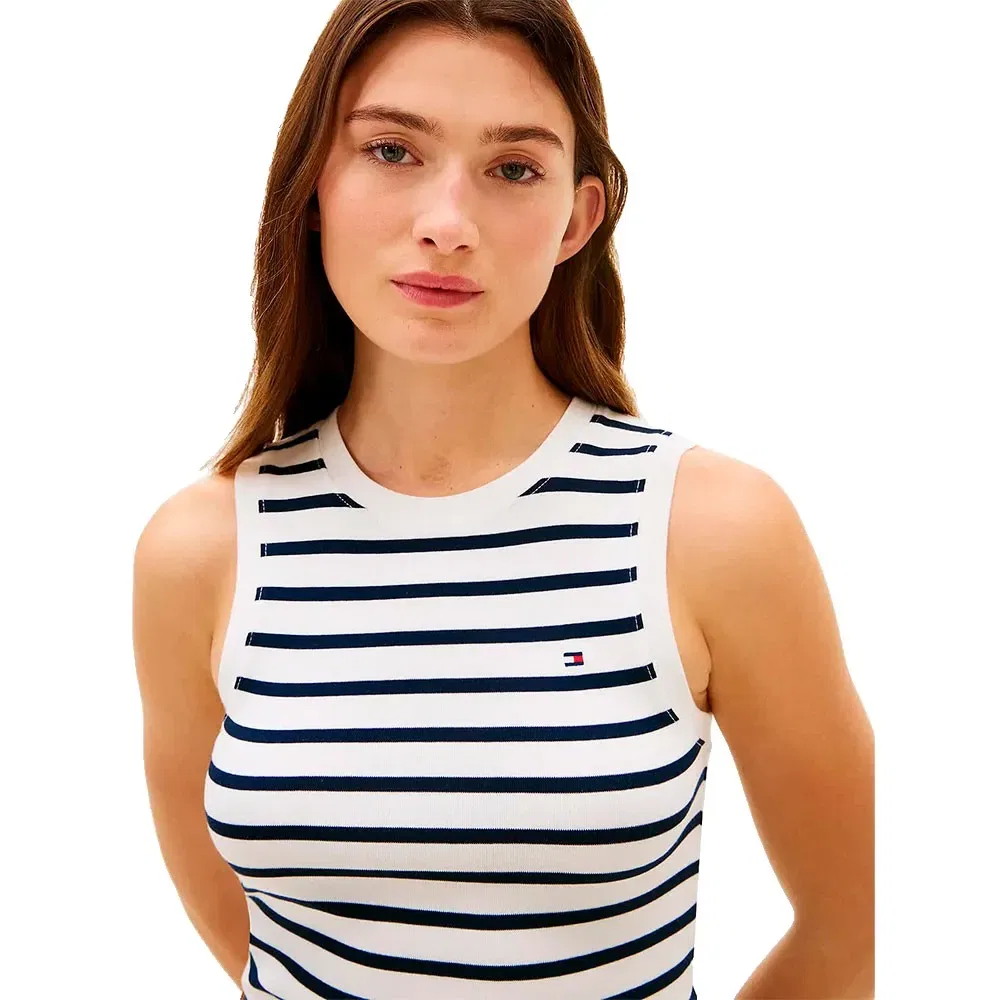 Женская майка без рукавов Cody Tommy hilfiger, White — фото 4