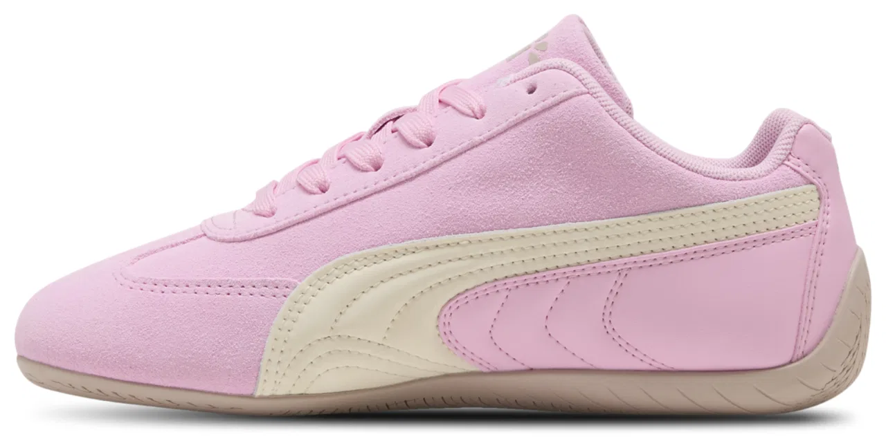 Кроссовки для мальчиков Speedcat Eternal Bloom PUMA, цвет Pink Shimmer/Alpine Snow — фото 2