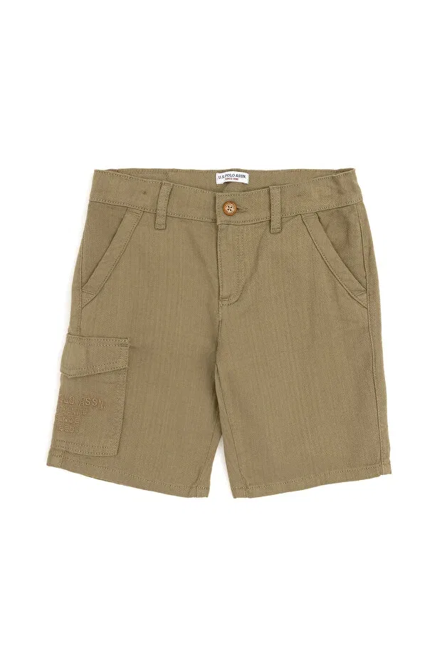 Детские шорты для мальчиков длинные хлопковые U.S. Polo Assn., 168384 — фото 2