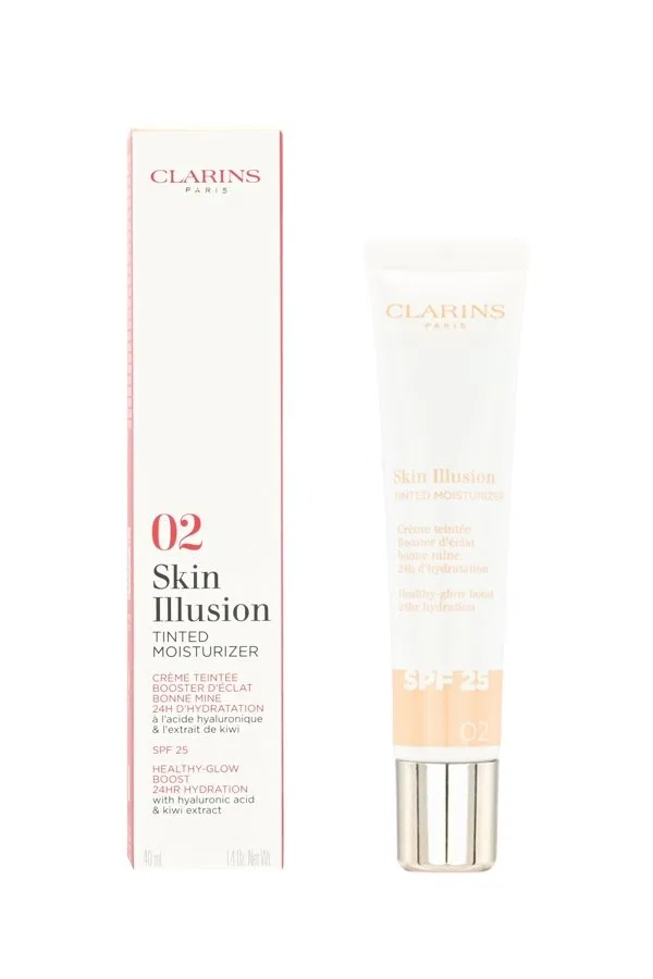 Тональный крем-уход с SPF 25, 40 мл, оттенок 02, Clarins