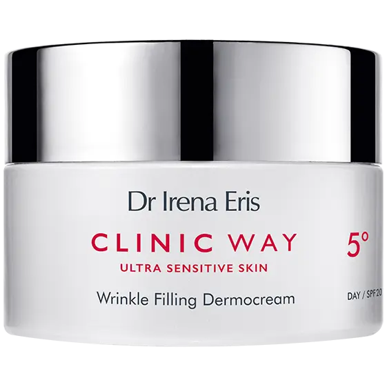 

Dr Irena Eris Clinic Way дермокрем, заполняющий морщины для лица и под глазами на день 70+, 50 мл