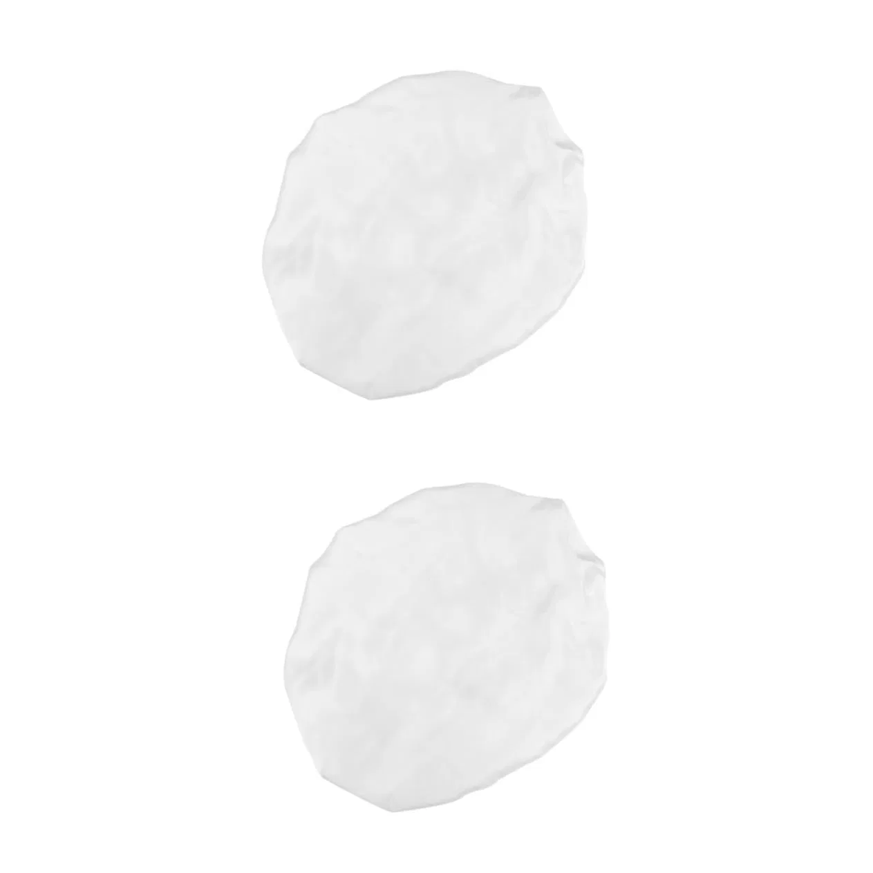 Шапочка для душа Silk, minkissy, 2 шт, 30x23x1 см, White