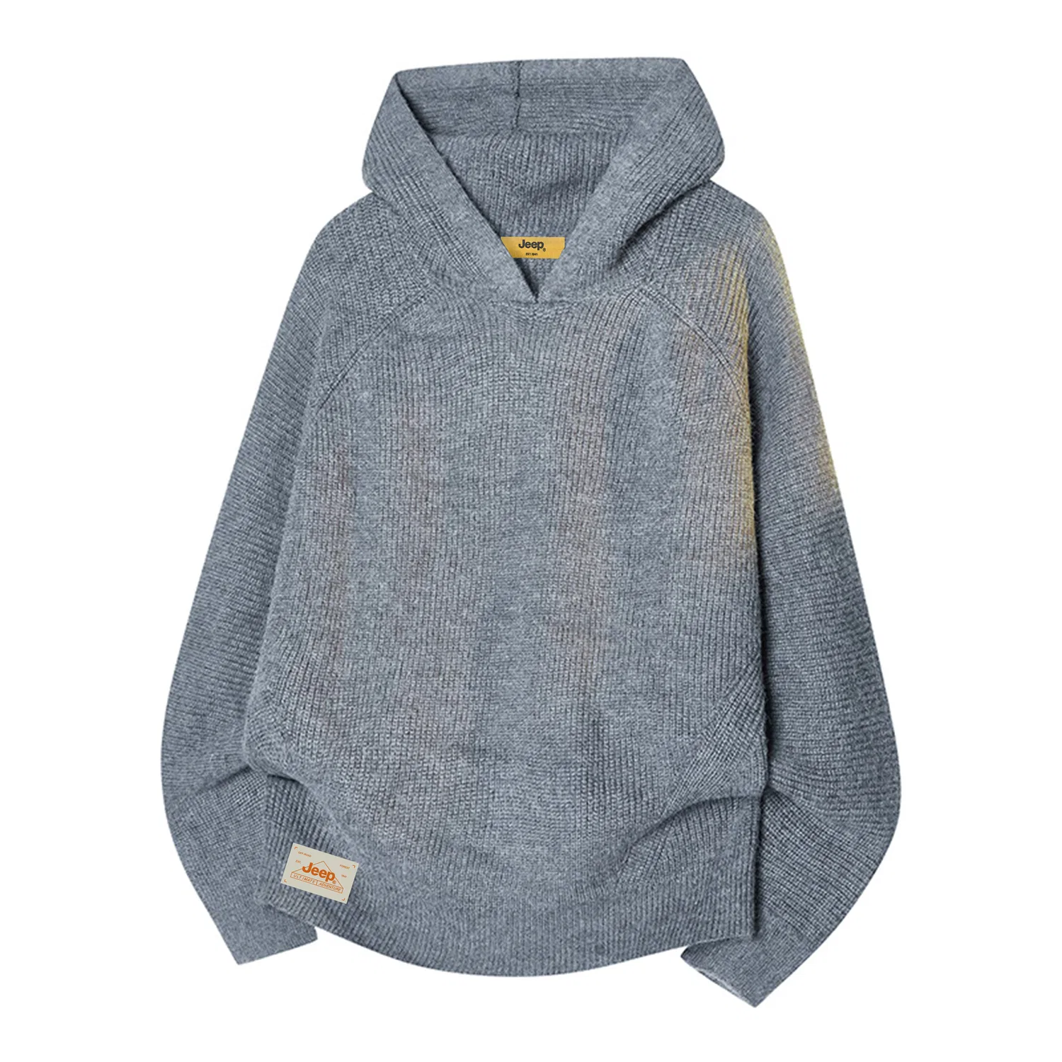 Детский худи с капюшоном, прямой крой, Jeep, Medium Gray