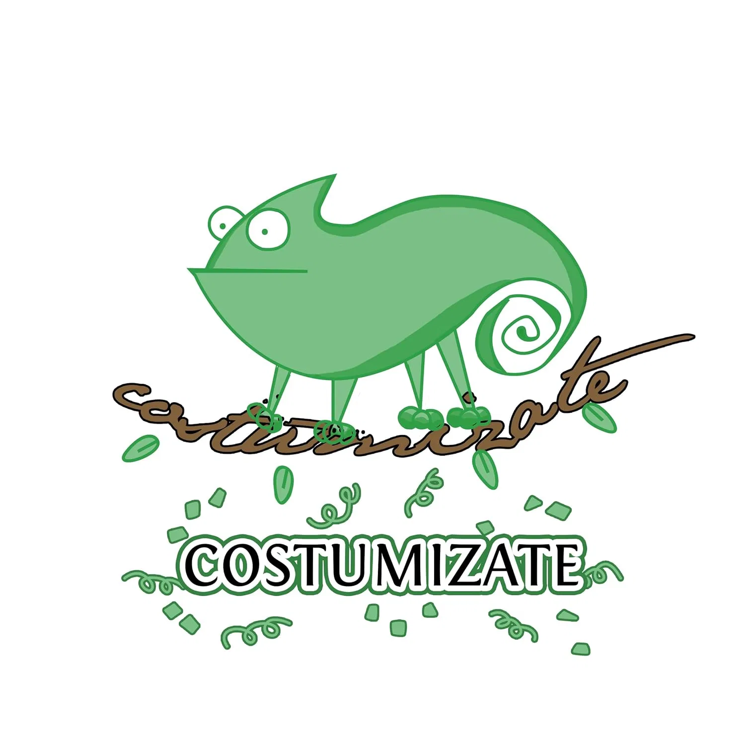 Коричневый гребень для волос Costumizate! из плексигласа Dysmad, Brown — фото 3