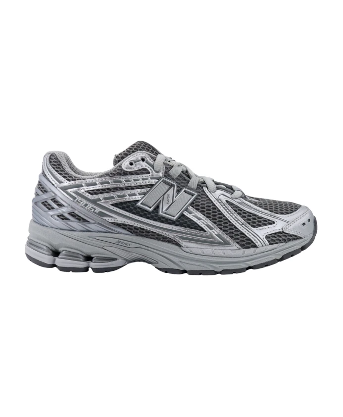 

Кроссовки из сетчатой кожи с устойчивой веб технологией New Balance, серый