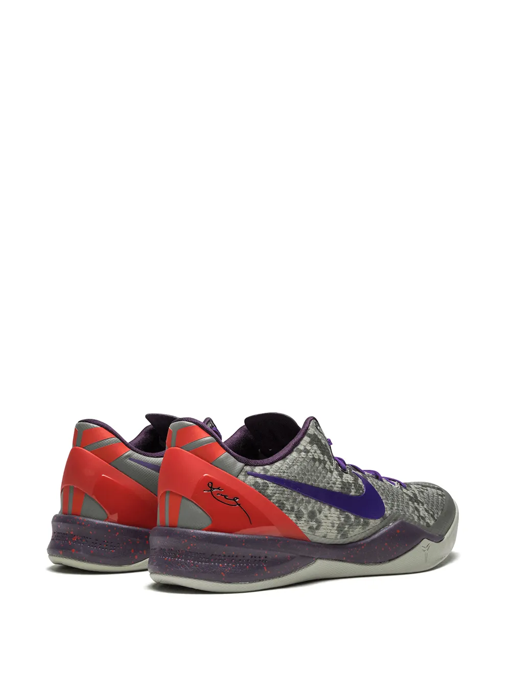 Кроссовки Kobe 8 System Nike, серый — фото 3