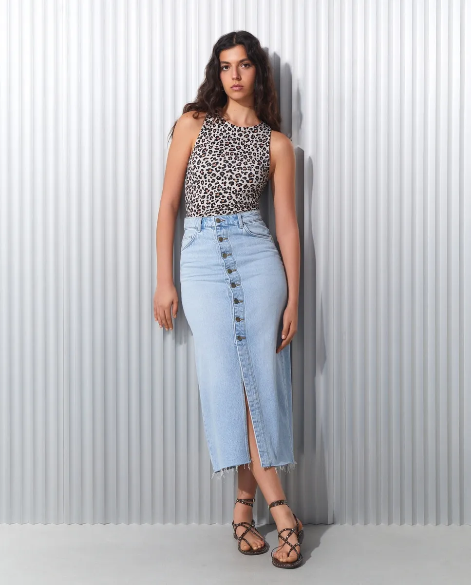 

Однотонный топ с бретельками через шею для женщин Easy Wear, тёмно-синий