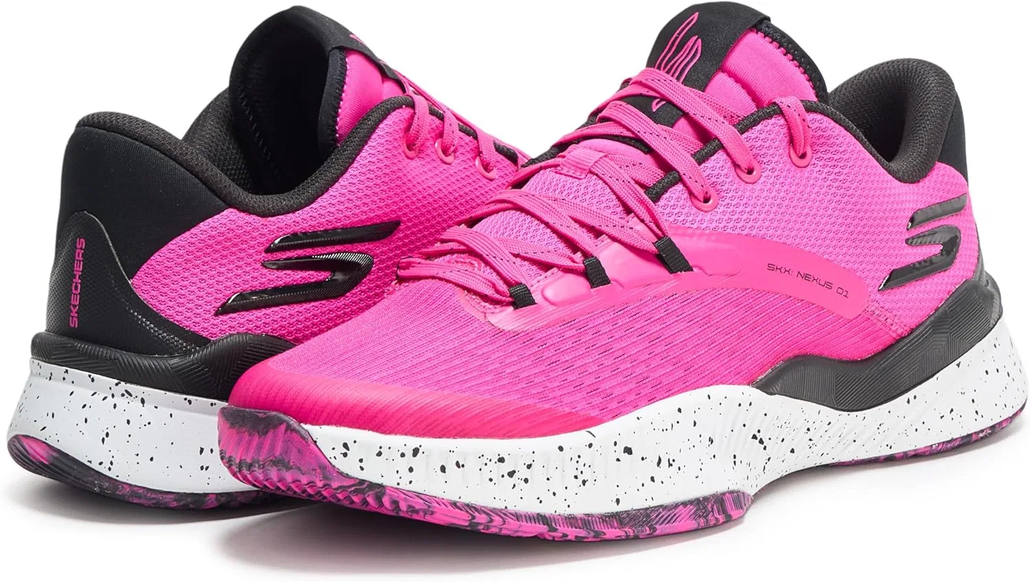 Мужские баскетбольные кроссовки Skechers Skx Nexus, Neon Pink — фото 3