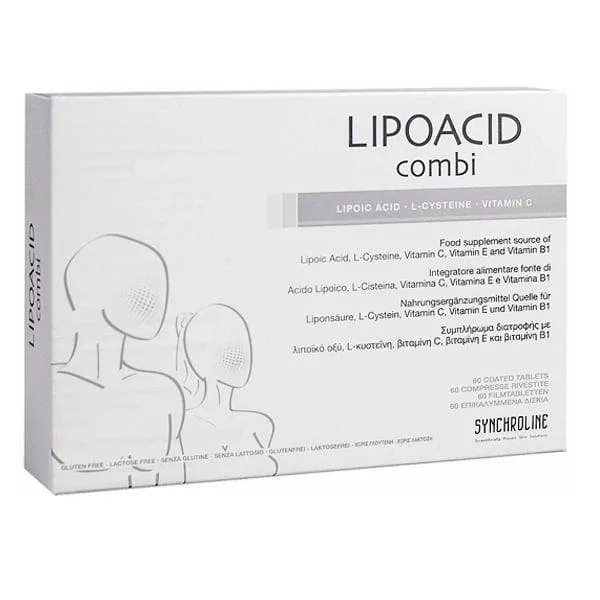 

Lipoacid Combi 60 таблеток антиоксидантная добавка