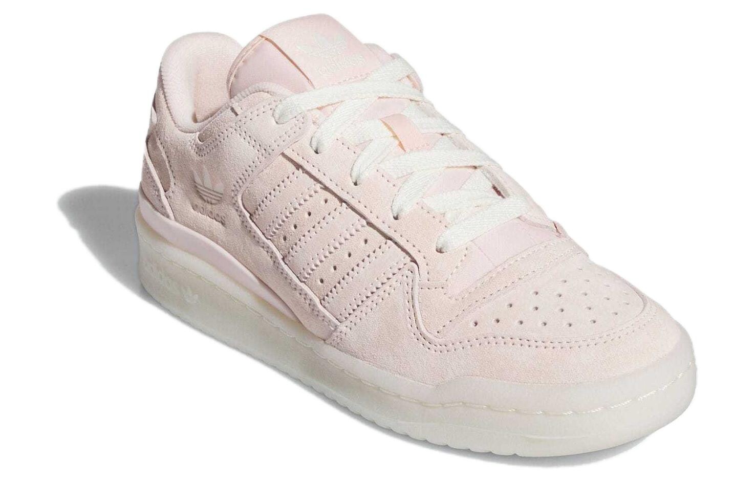 Женская обувь для скейтбординга adidas originals FORUM, Розовый — фото 2