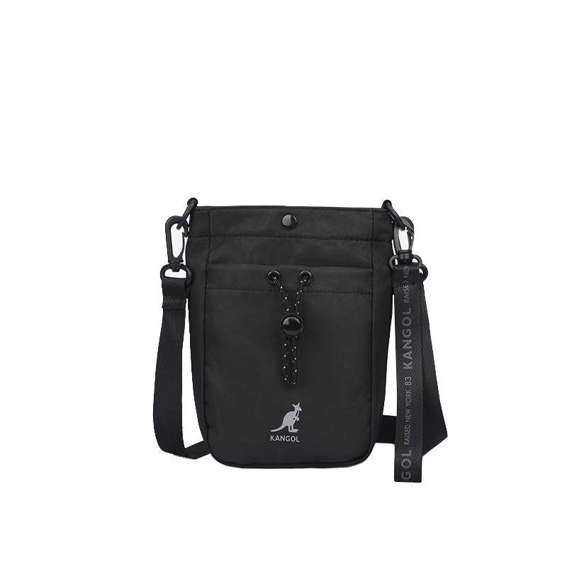 

KANGOL Нейлоновый чехол для телефона через плечо с одним ремнем малого размера унисекс черный хаки мятно-зеленый серый