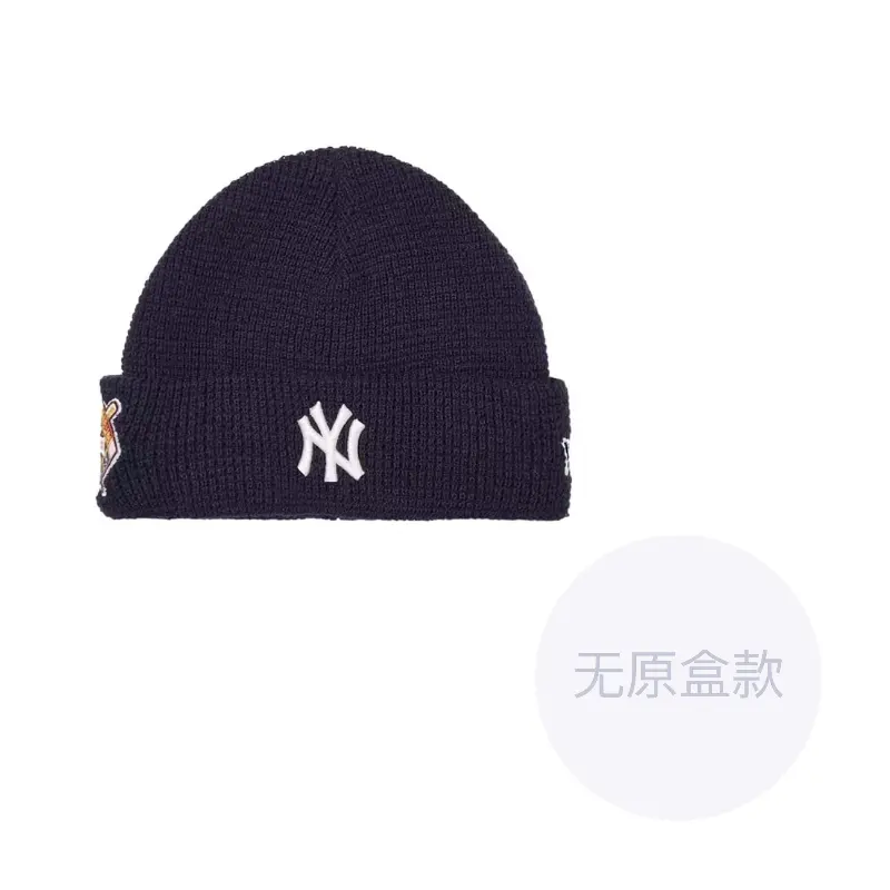 

New Era Акриловая вязаная шапка унисекс темно-синяя, Navy Blue