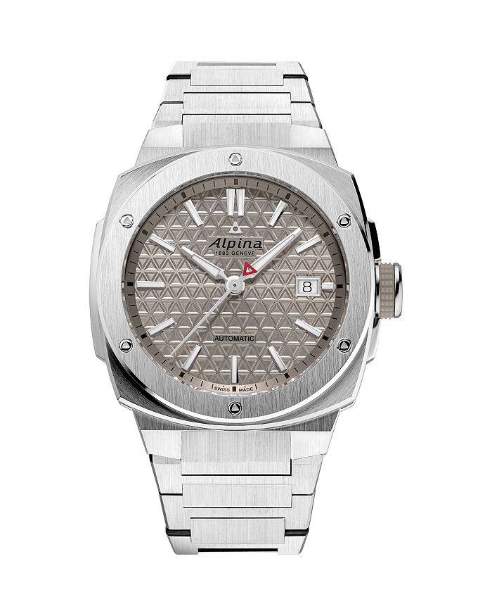 

Часы Alpiner, 39 мм Alpina, серебряный