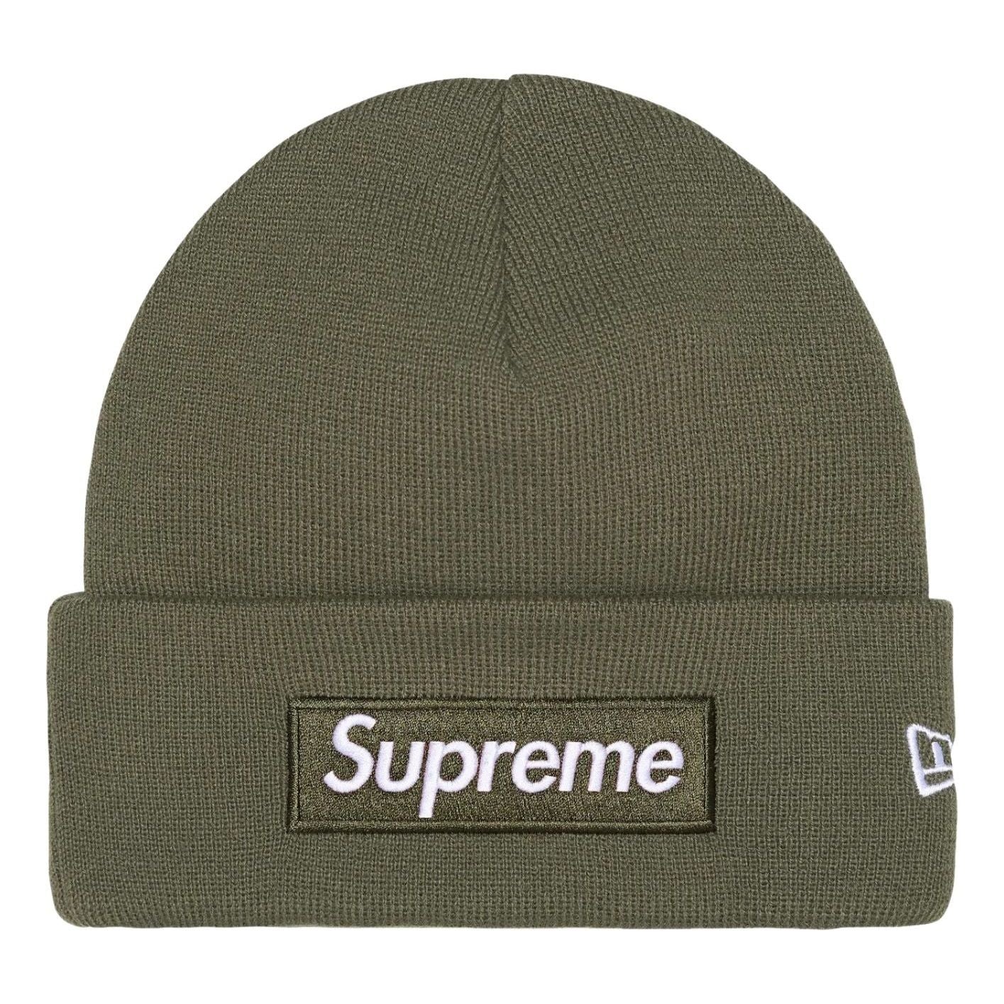 

Шапка Supreme FW25 New Era Bo Logo Beanie 'Light Olive'