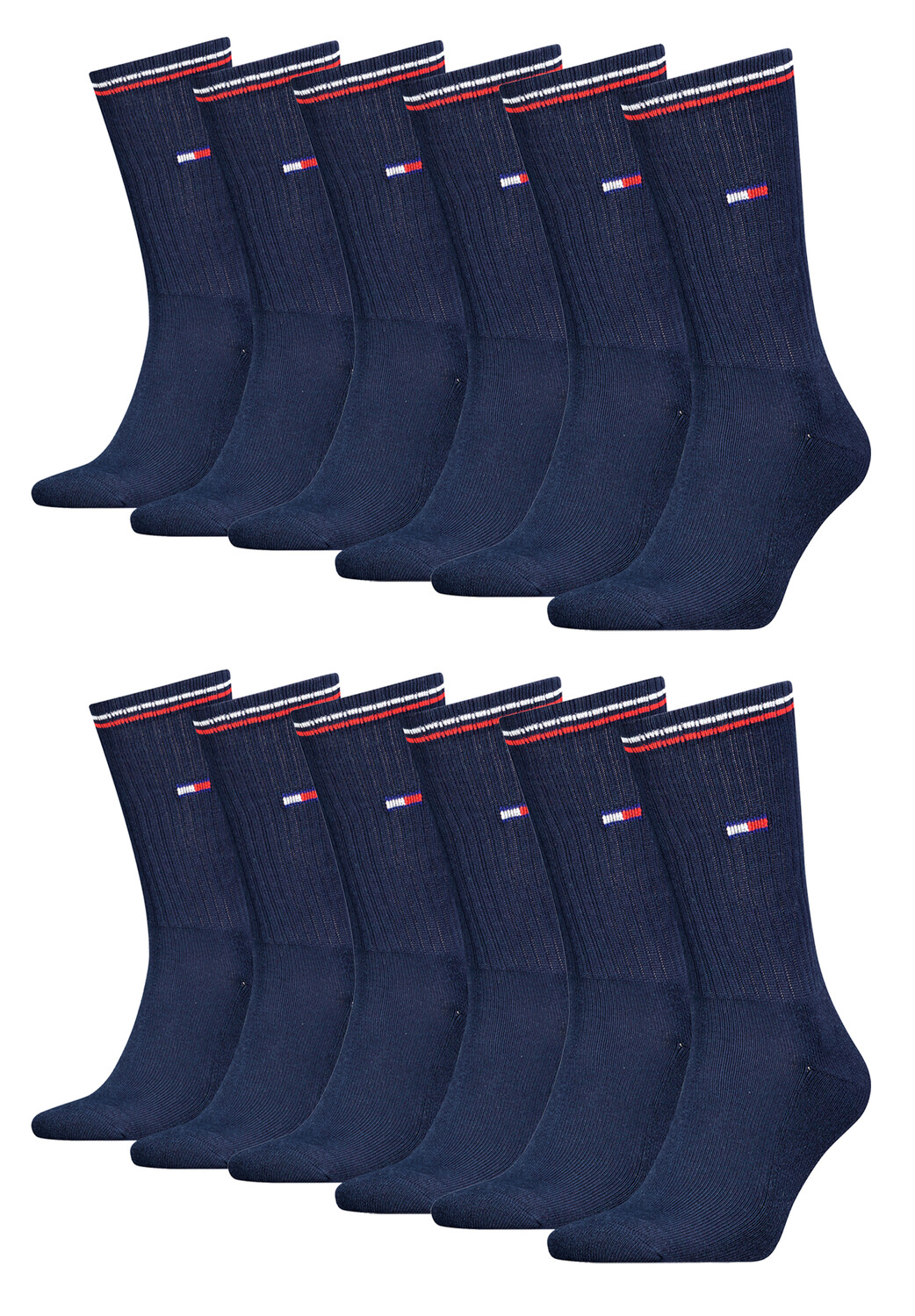 

Носки Tommy Hilfiger TH UNI TJ SOCK 12P ICONIC, цвет Dark Navy