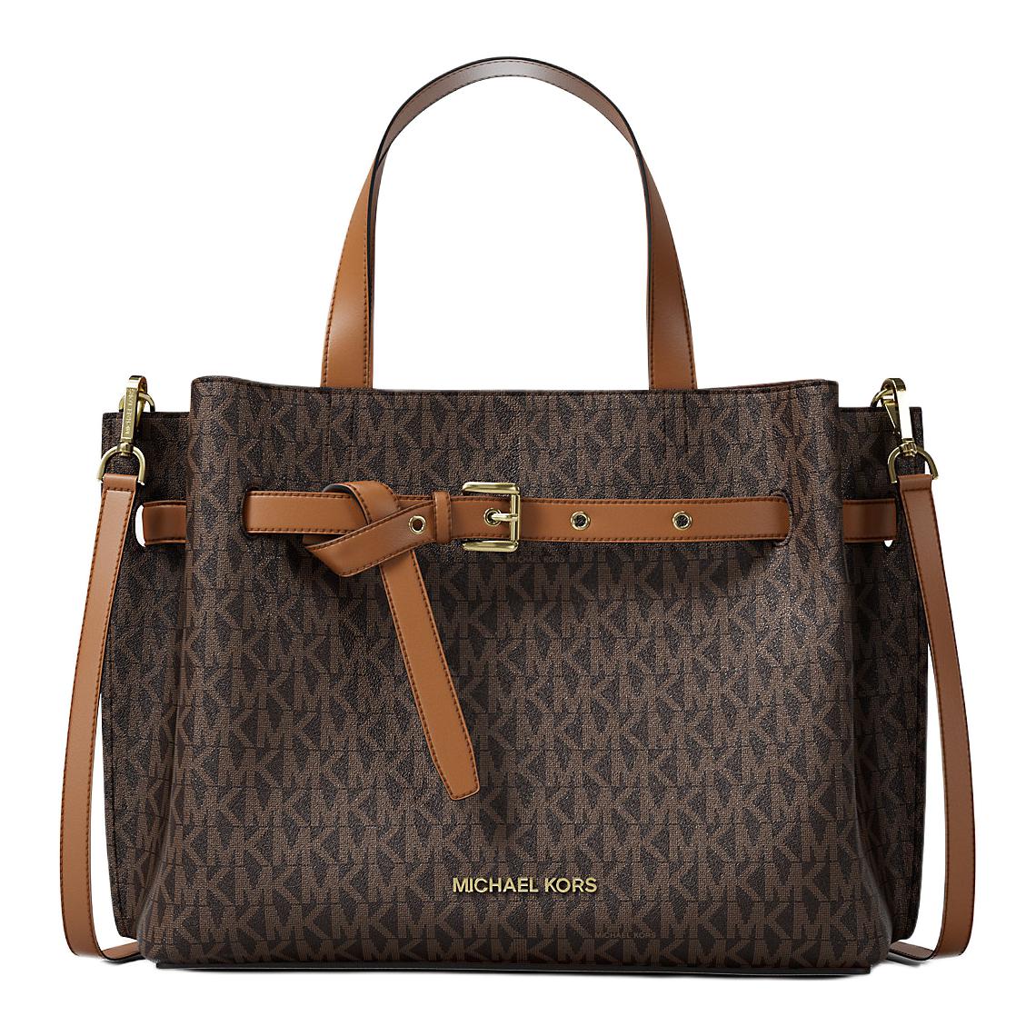 

MICHAEL KORS Эмилла Текстильная Сумка через плечо Женская Дуб