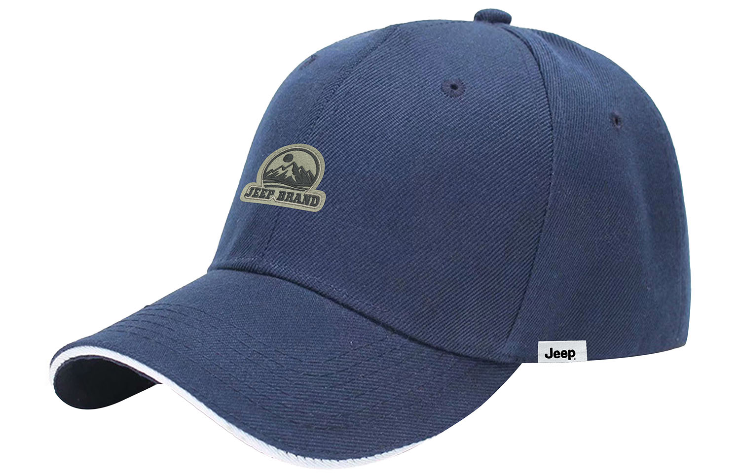 

Бейсболка из полиэстера Unisex Jeep, темно-синий