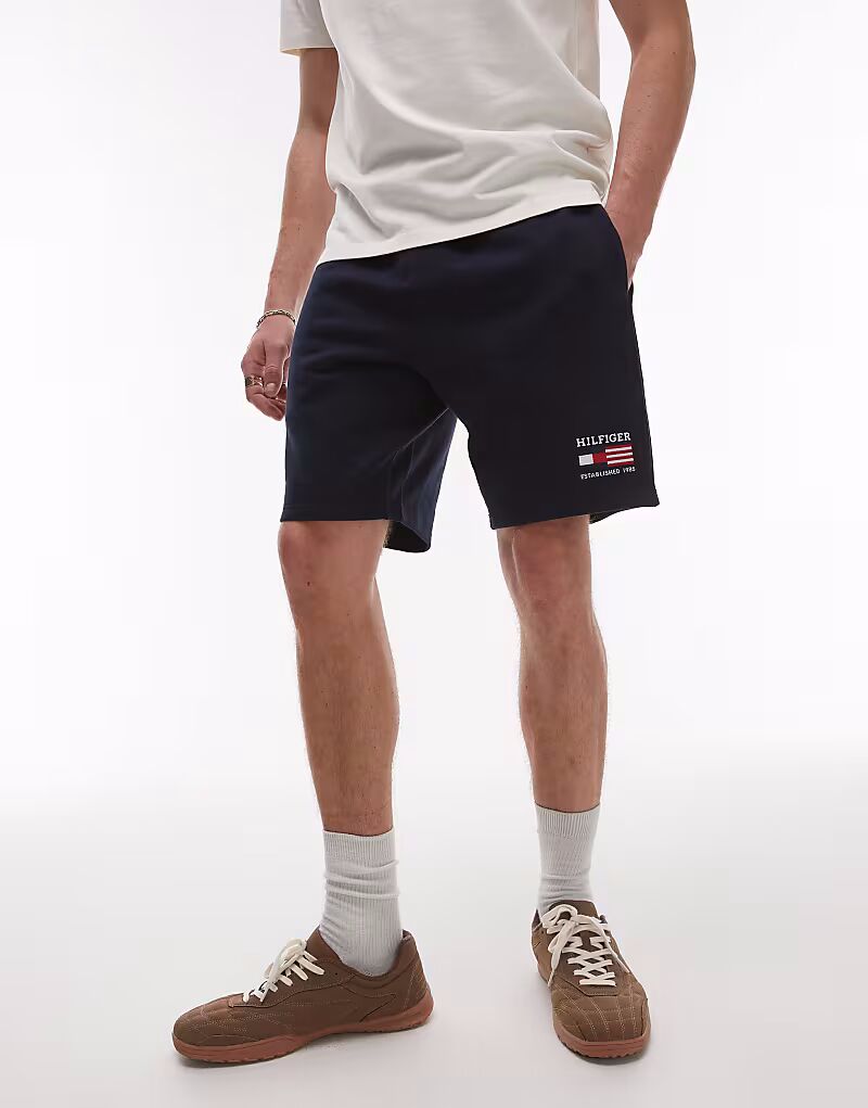 

Шорты Tommy Hilfiger Americana Flag темно-синего цвета