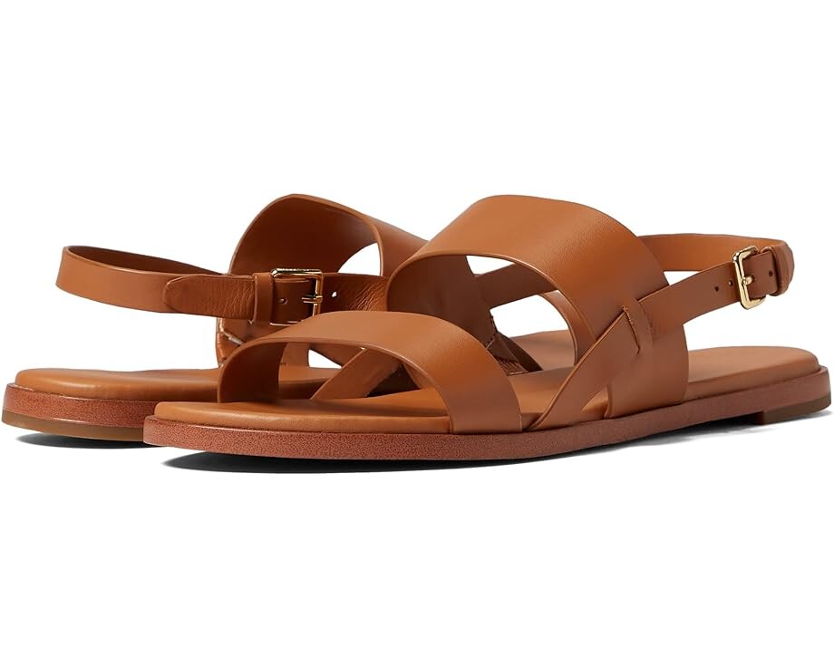 

Сандалии Cole Haan Flynn Flat Sandal, цвет Pecan Leather