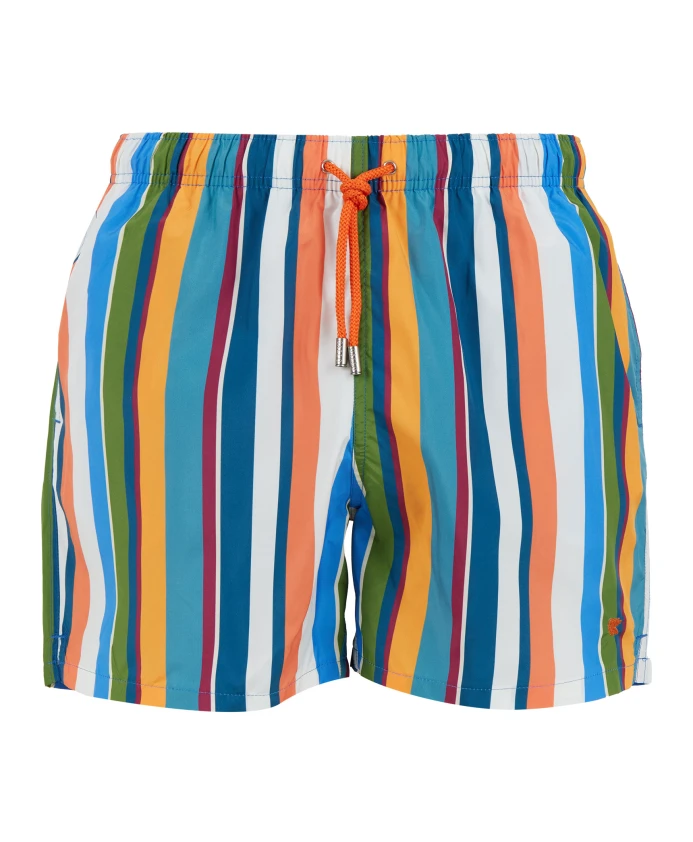 

Белые плавки для мужчин в разноцветную полоску Gallo, мультиколор