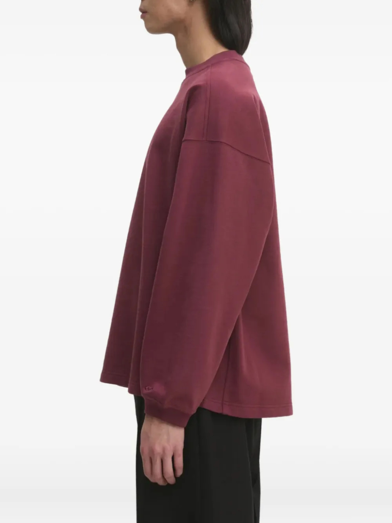 Толстовка с вышитым логотипом VETEMENTS, красный — фото 2