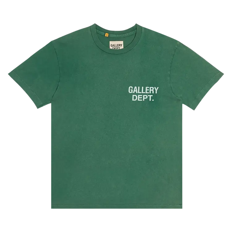 

Футболка Gallery Dept. Vintage Logo 'Hunt Green', зеленый