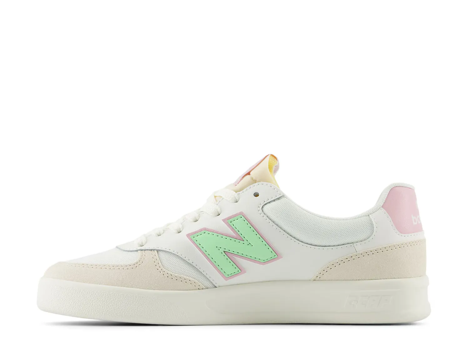 Кроссовки CT300 v3 Court Sneaker New Balance, белый/розовый — фото 2