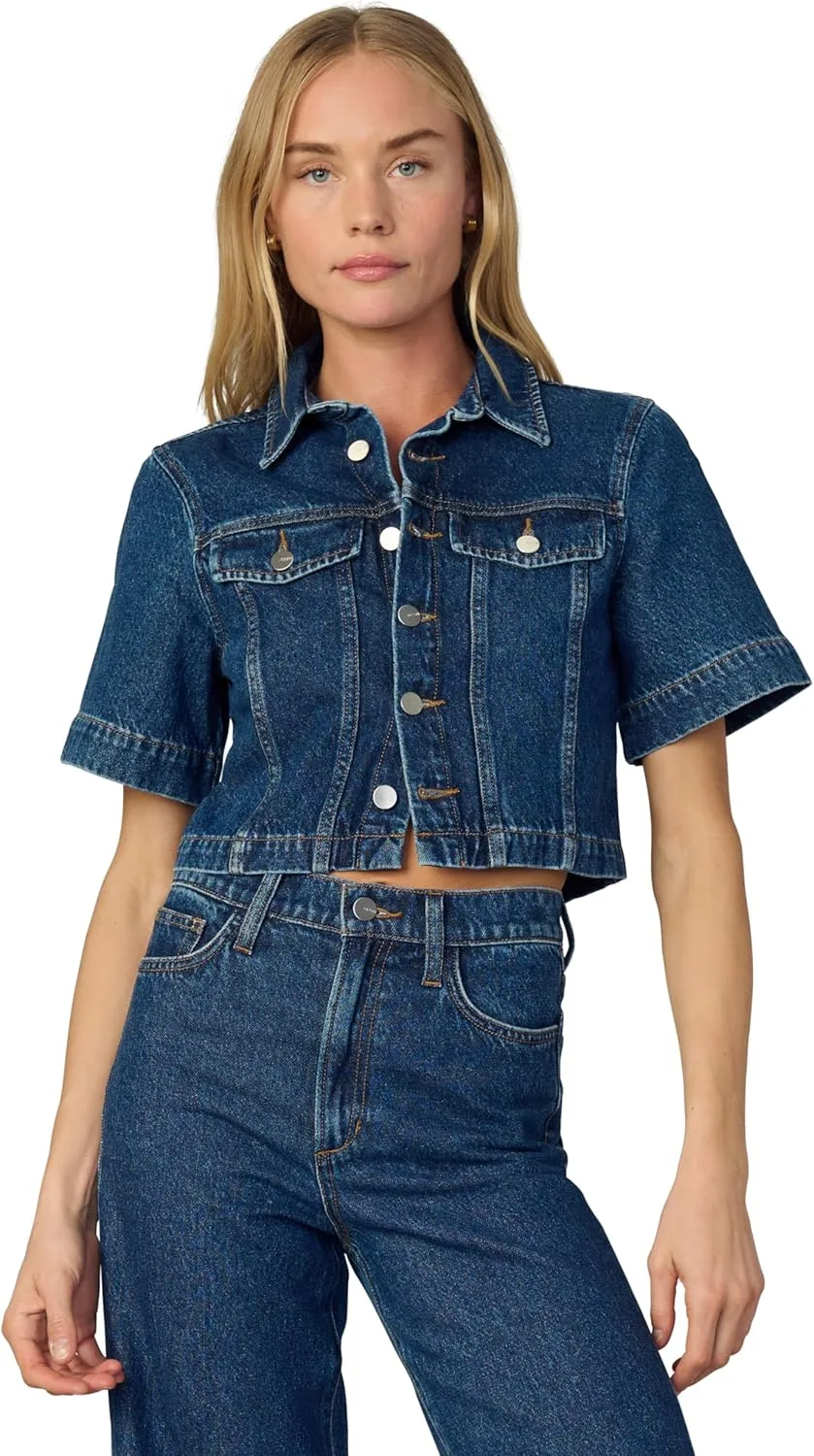 

Топ Joe's Denim Trucker с коротким рукавом