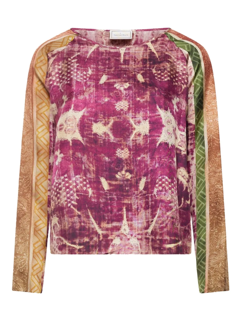 

Рубашка с узором Pierre-Louis Mascia, розовый