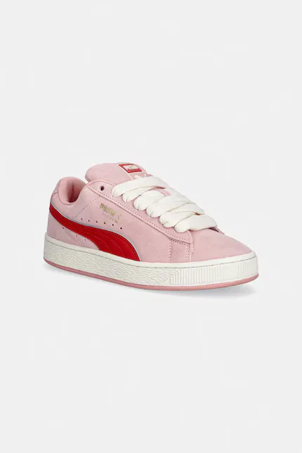 Кроссовки замшевые Suede XL Jr Puma, розовый