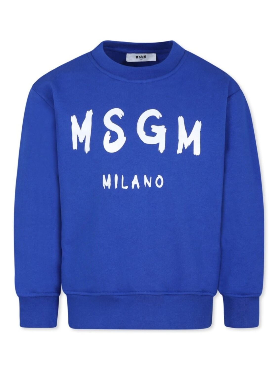 

MSGM Kids толстовка с логотипом, синий