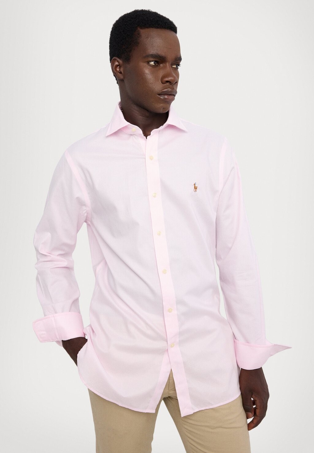 

Официальная рубашка Polo Ralph Lauren, розовый
