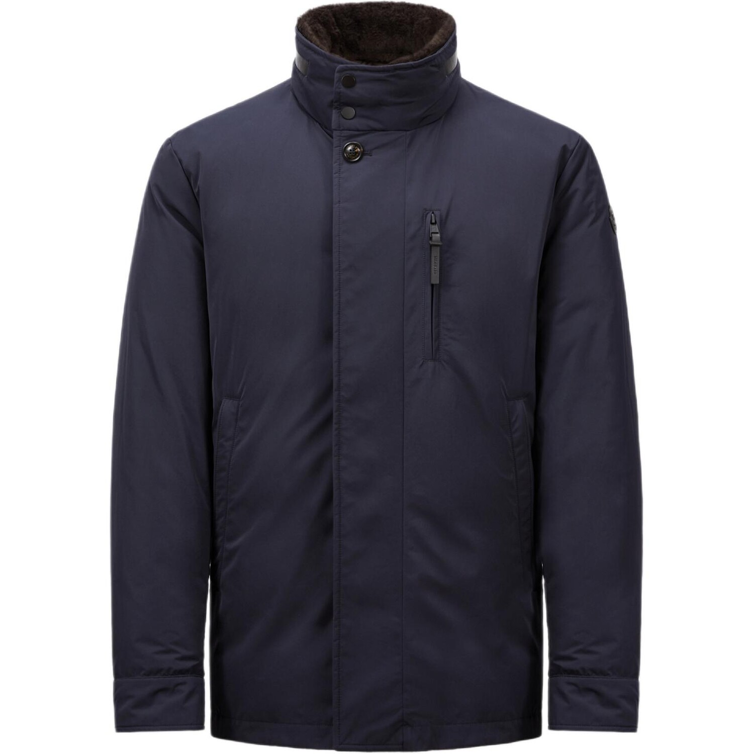 

Пуховик мужской темно-синий Moncler