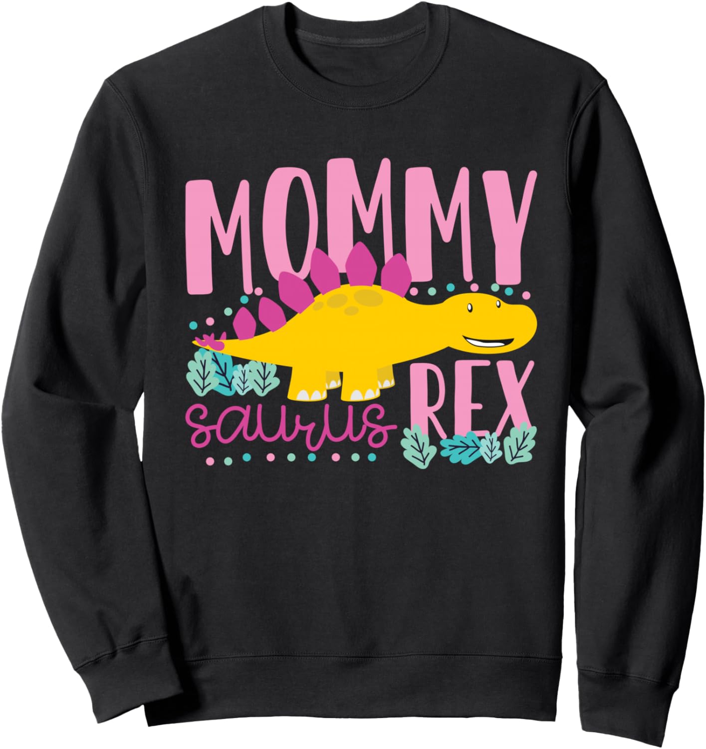 

Толстовка с изображением мамы-динозавра, девочки и матери-сауруса Рекса Cute Matching Dinosaur Family Outfits, черный