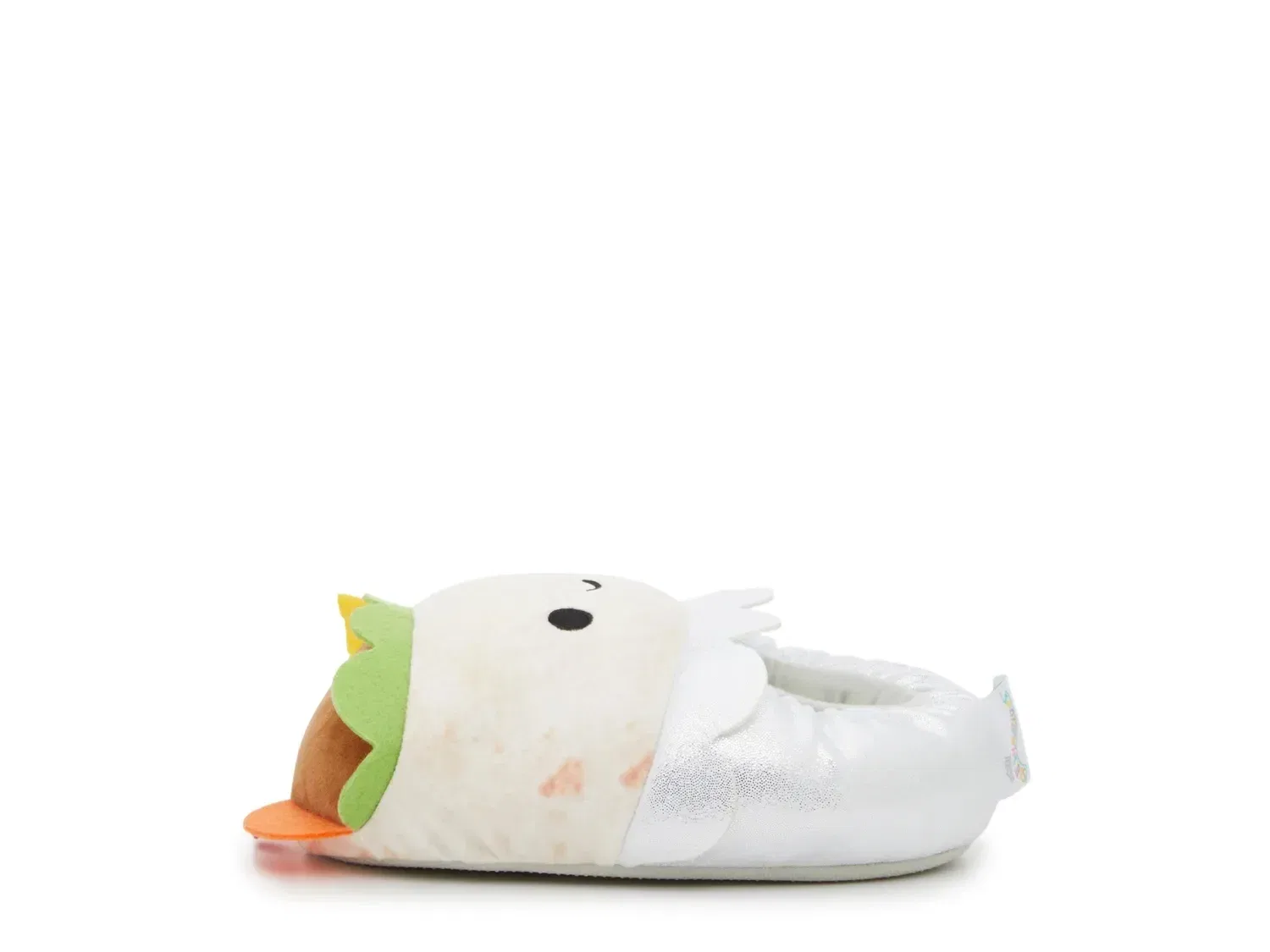Тапочки Burrito Bernardo Original Squishmallows, Silver/Beige/Multicolor — фото 4