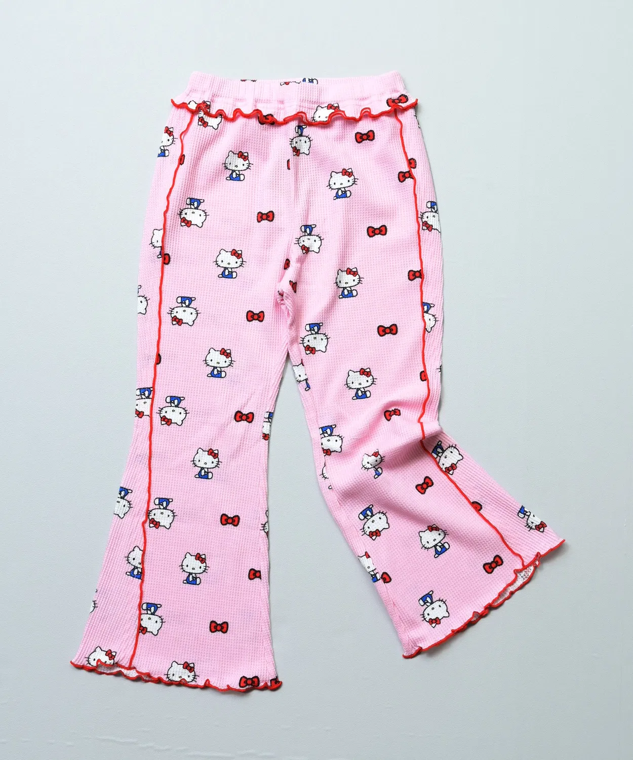 Детские фларе-брюки с принтом Hello Kitty MARKEY'S, Pink